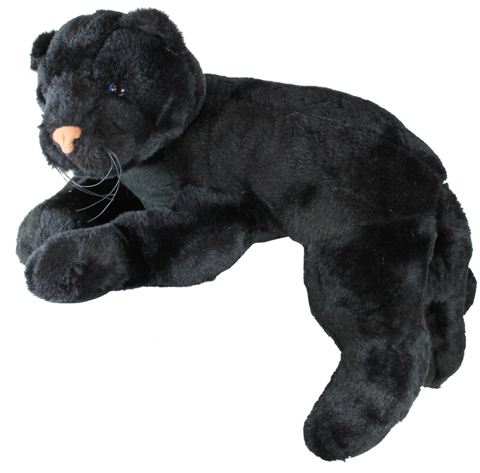 life size black panther stuffed animal