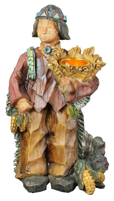 resin indian statue