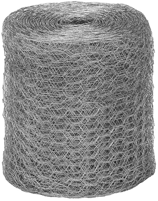 3328041 12" Floral Netting Galvanized