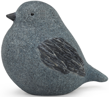 stone bird figurines